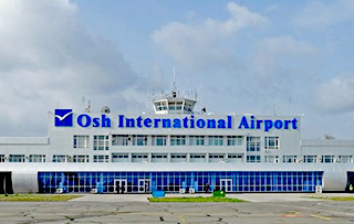 Manas International Airport in Bishkek